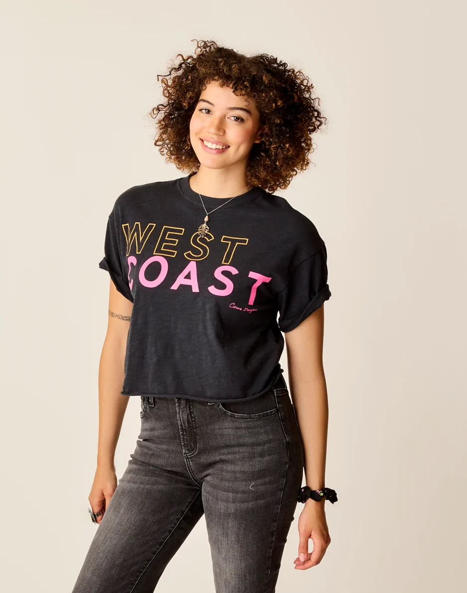 Parker Graphic Tee: Black West - FINAL SALE - Image 3