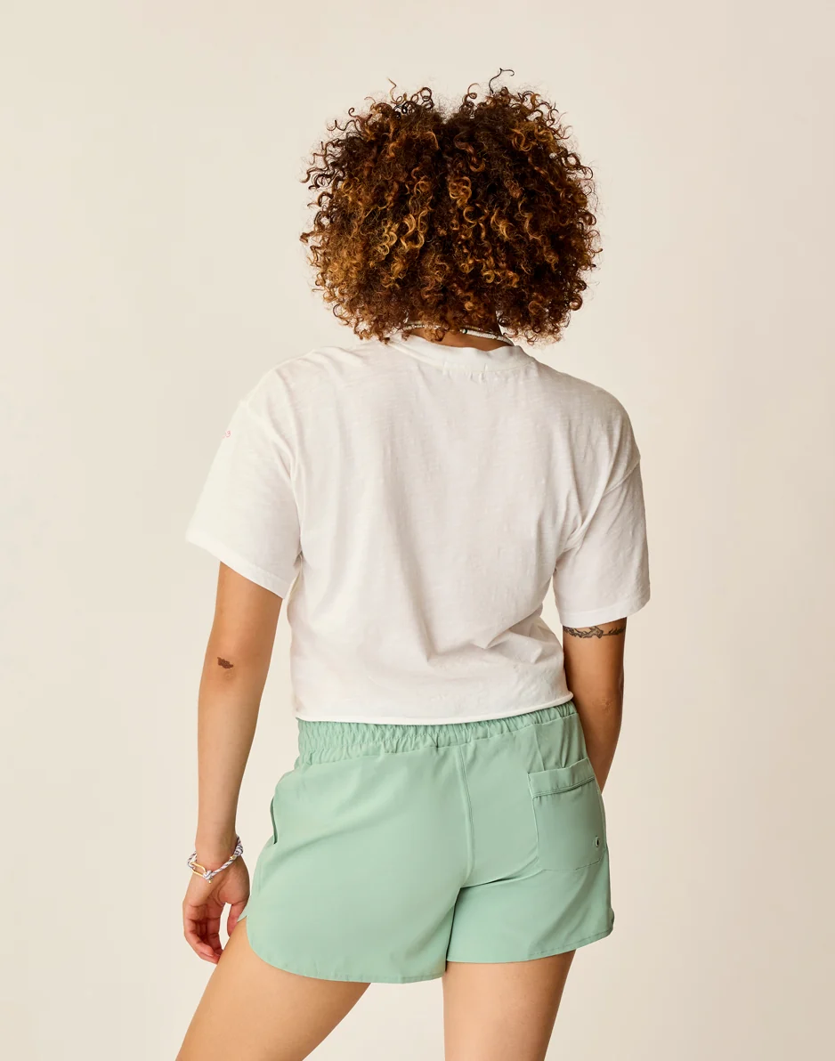 Parker Graphic Tee: Cloud Grid - FINAL SALE - Image 5