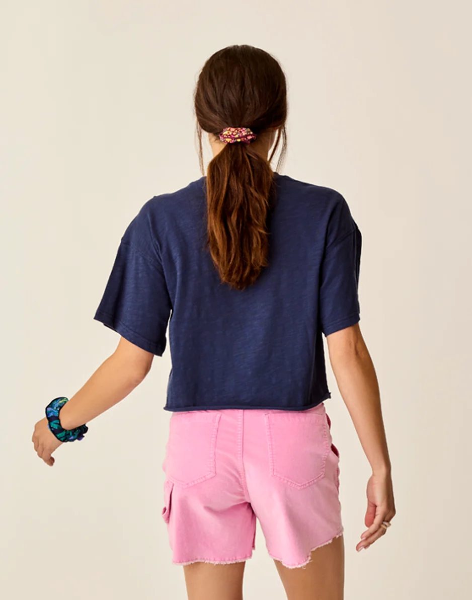 Parker Graphic Tee: Navy Scenic - FINAL SALE - Image 5