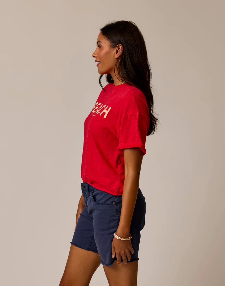 Parker Graphic Tee: Scarlet Beach - Image 3
