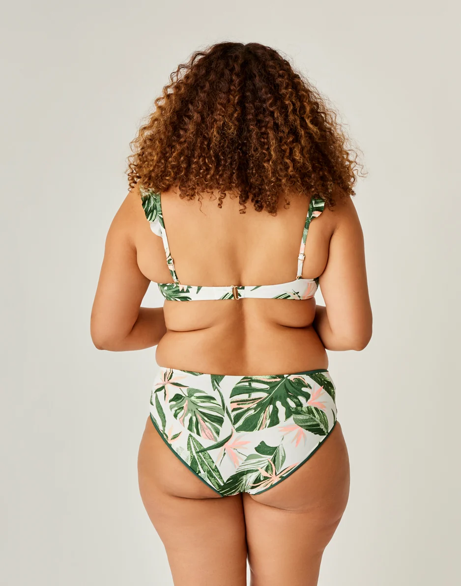 Pipa Reversible Bottom: Tropical/Cilantro - FINAL SALE - Image 2