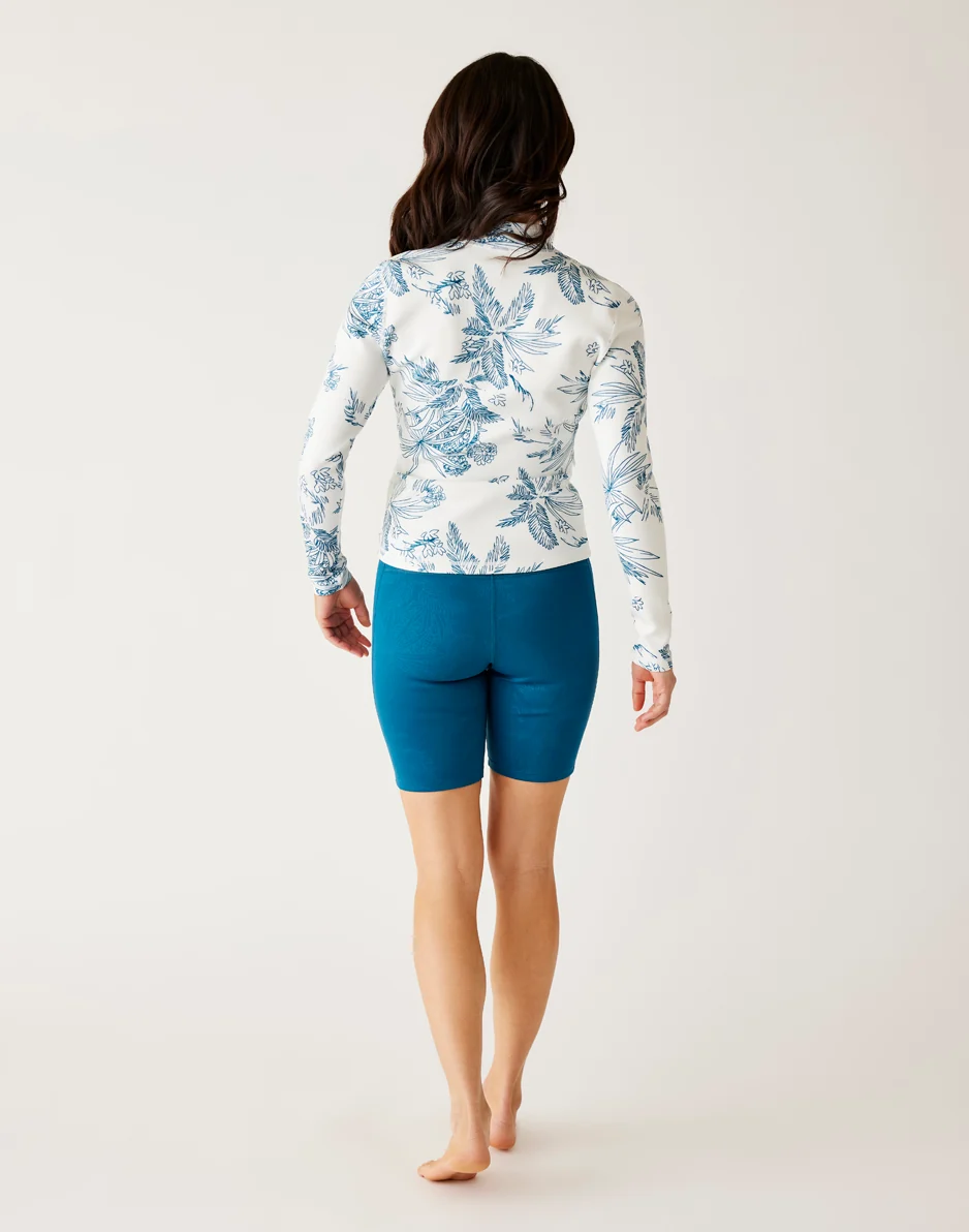 Platte Short: Azul Embossed - FINAL SALE - Image 3