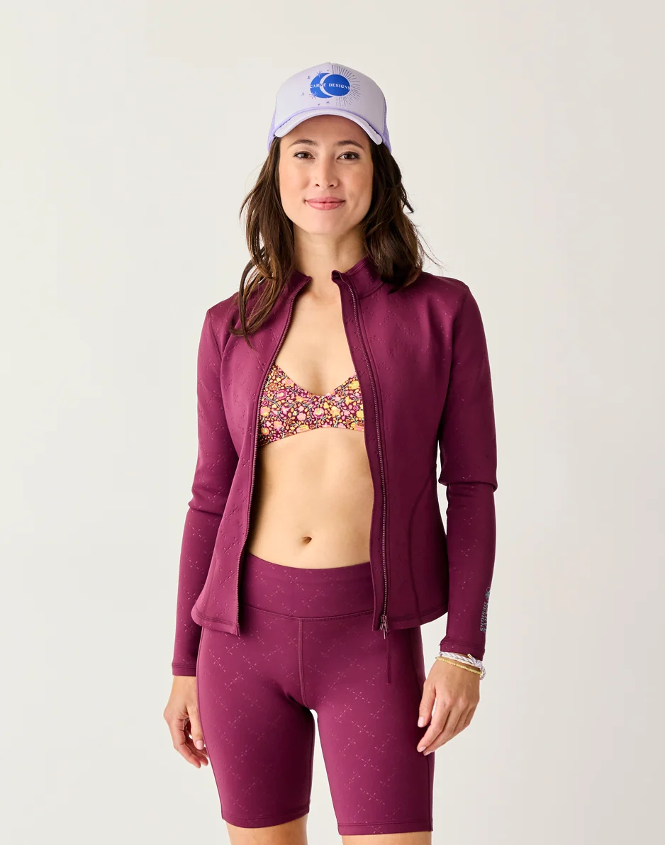 Platte Short: Disco Embossed - FINAL SALE
