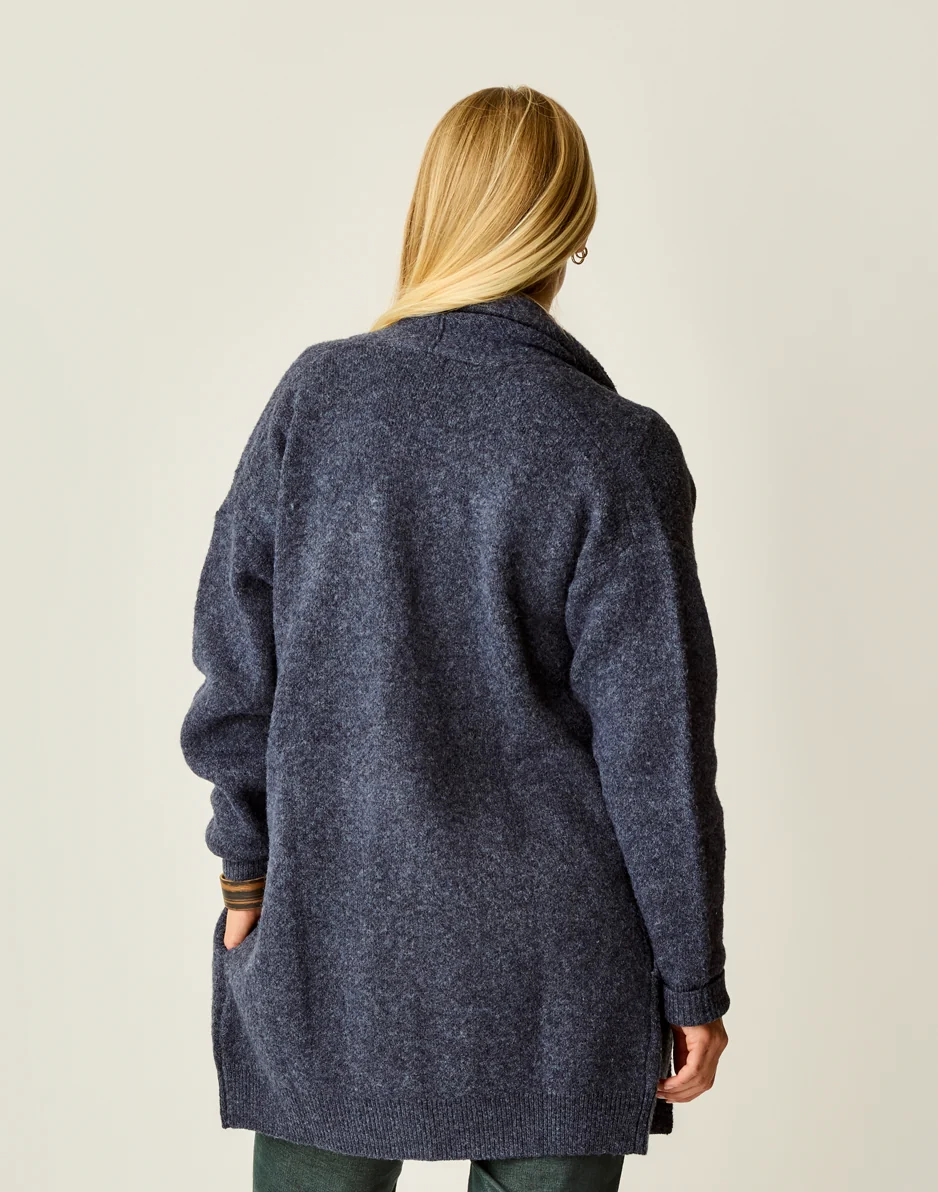 Priya Topper: Navy Heather - Image 3