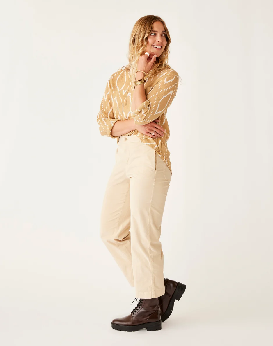 Rex Wide Leg: Cement - FINAL SALE - Image 4