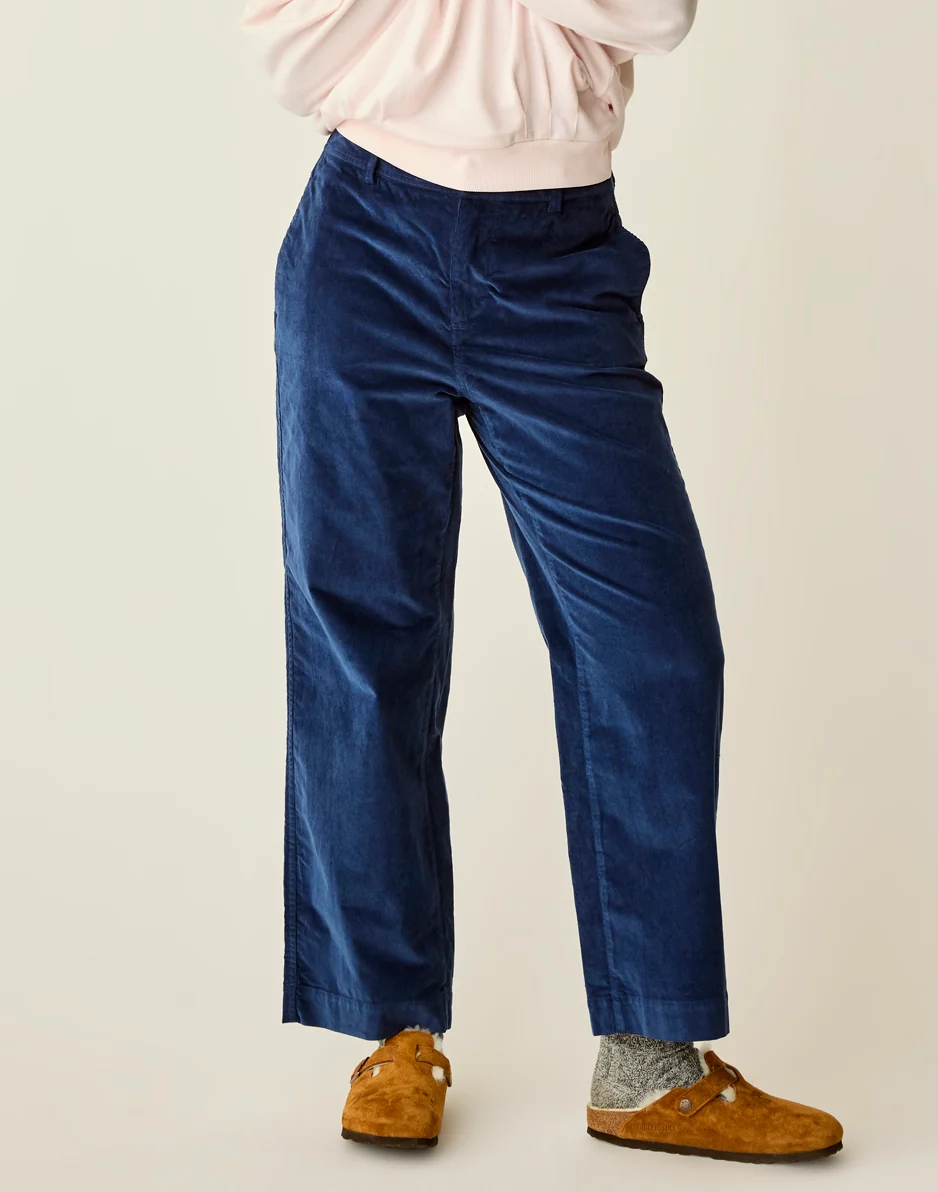 Rex Wide Leg: Navy - Image 2