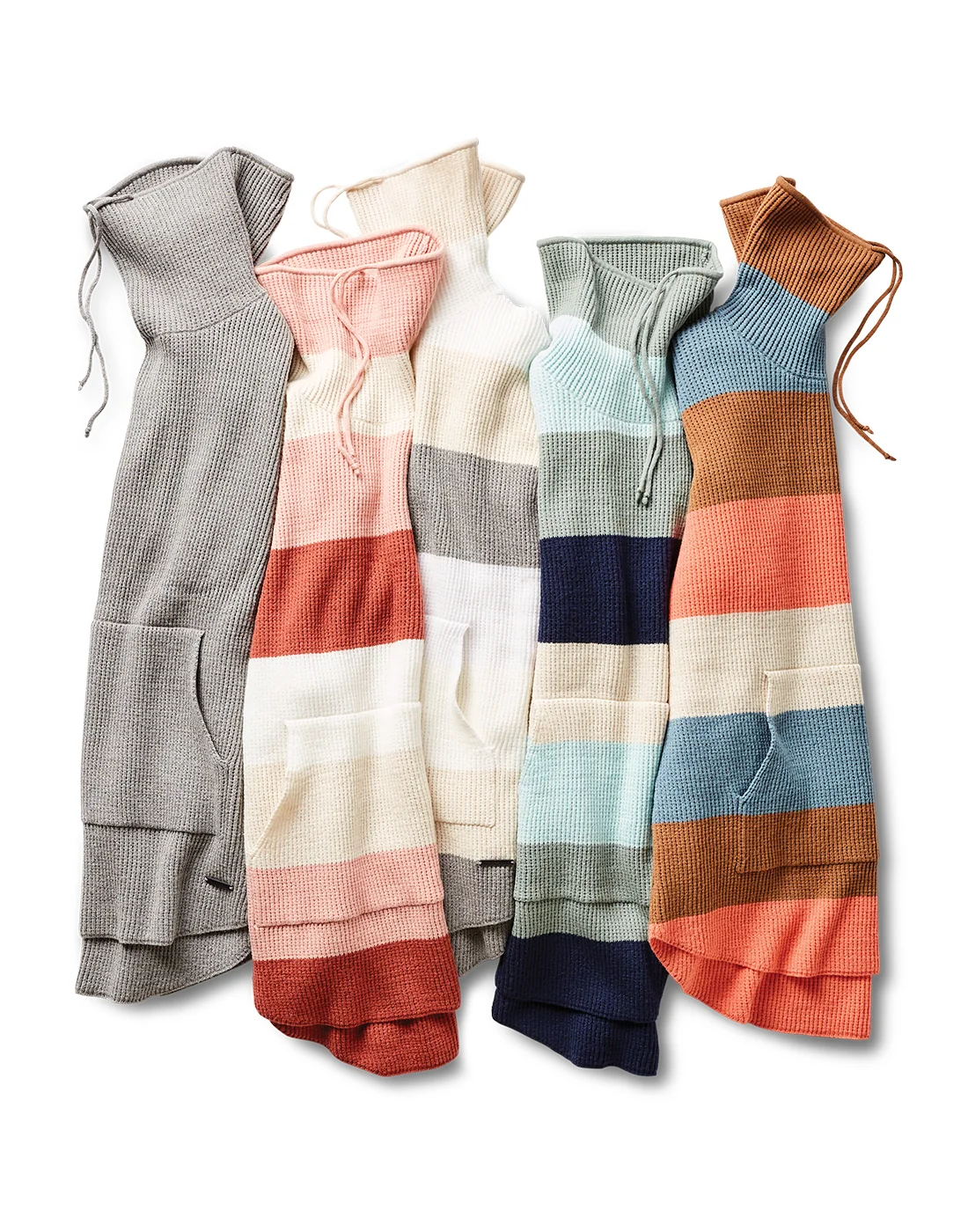 Rockvale Sweater: Red Clay Bold Stripe - FINAL SALE - Image 2
