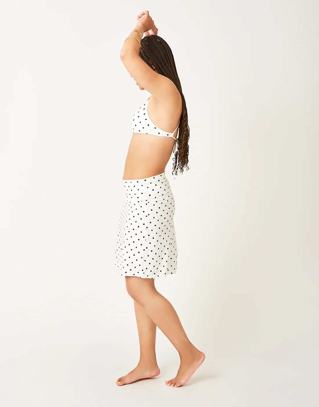 Rowan Skirt: Cloud Polka Dot - FINAL SALE - Image 3