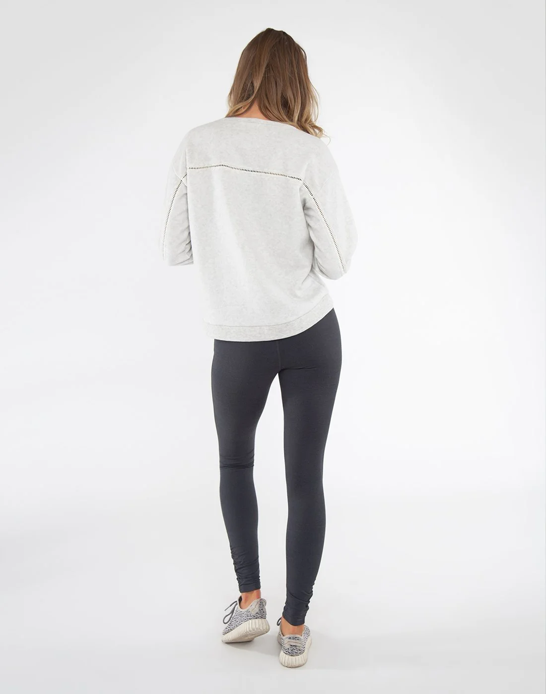 Ruby Crewneck : Cloud Heather - FINAL SALE - Image 3