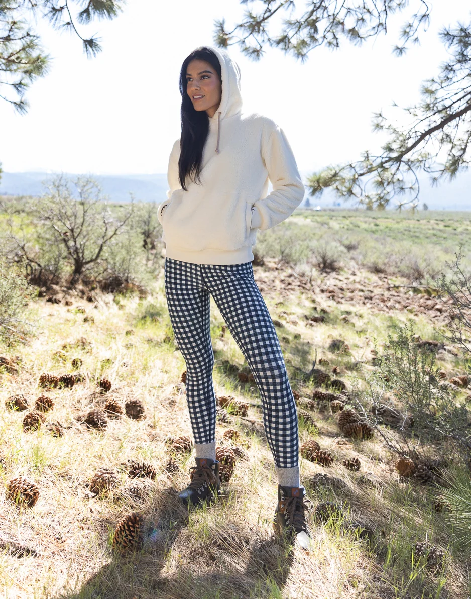 Saluda Compression Tight: Gingham - Image 2