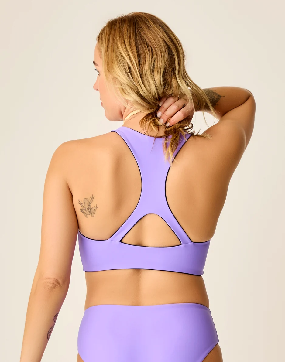 Sanitas Compression Reversible Top: Navy/Aster - FINAL SALE - Image 5