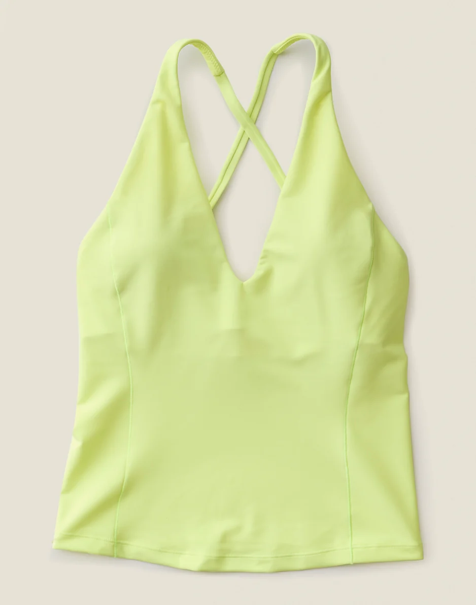 Serenity Compression Tankini: Limeade - FINAL SALE - Image 4
