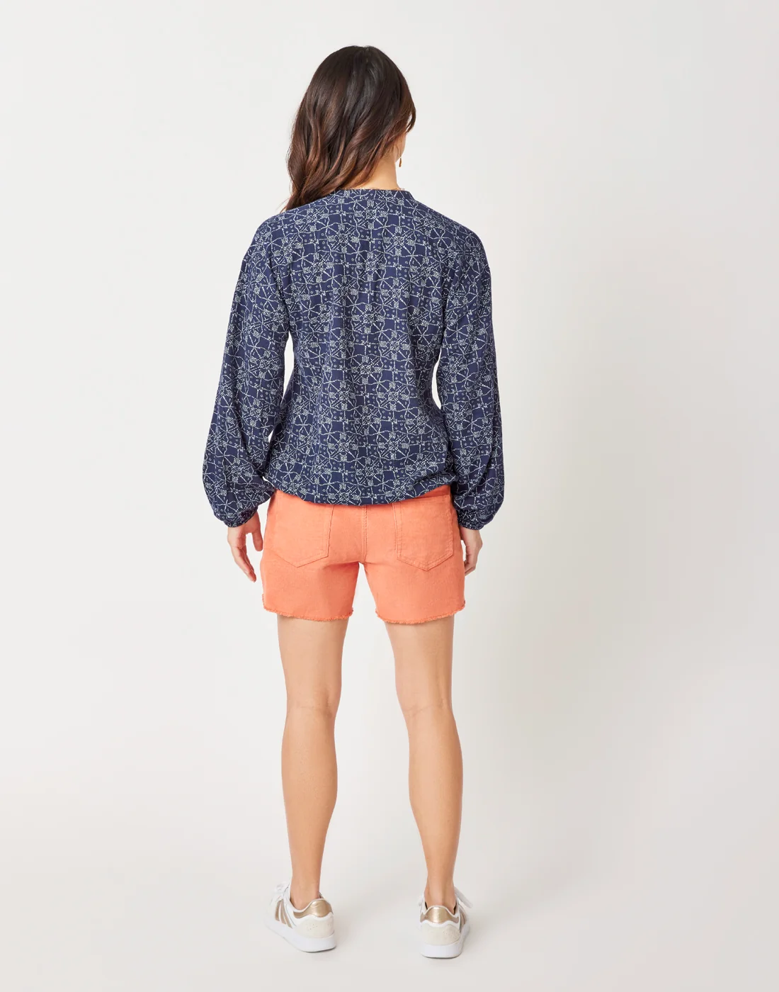 Shelby Top: Navy Bandana - FINAL SALE - Image 3