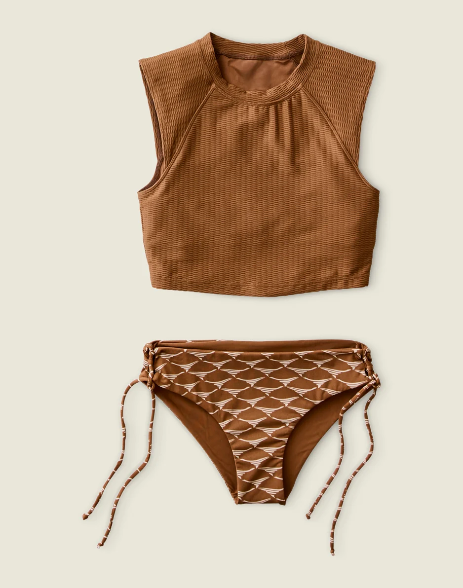 Shoreline Top: Rum Texture - FINAL SALE - Image 5