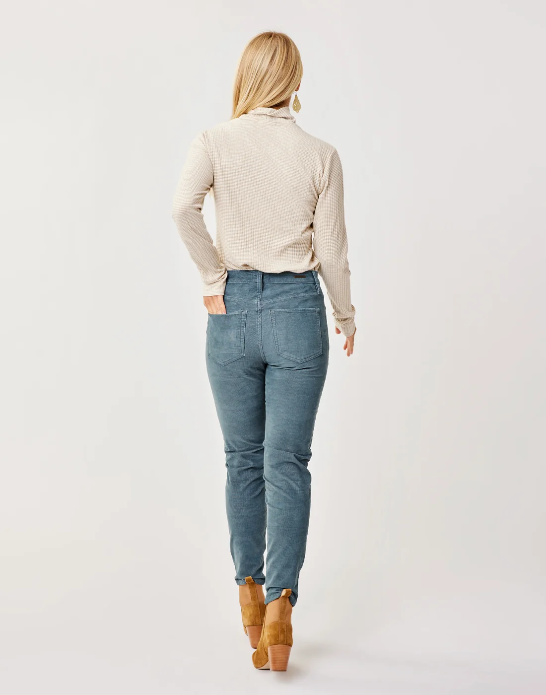 Skyler Skinny Cord: Slate - FINAL SALE - Image 2