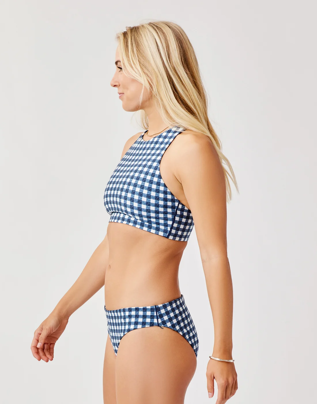 St. Barth Compression Bottom: Gingham - Image 2