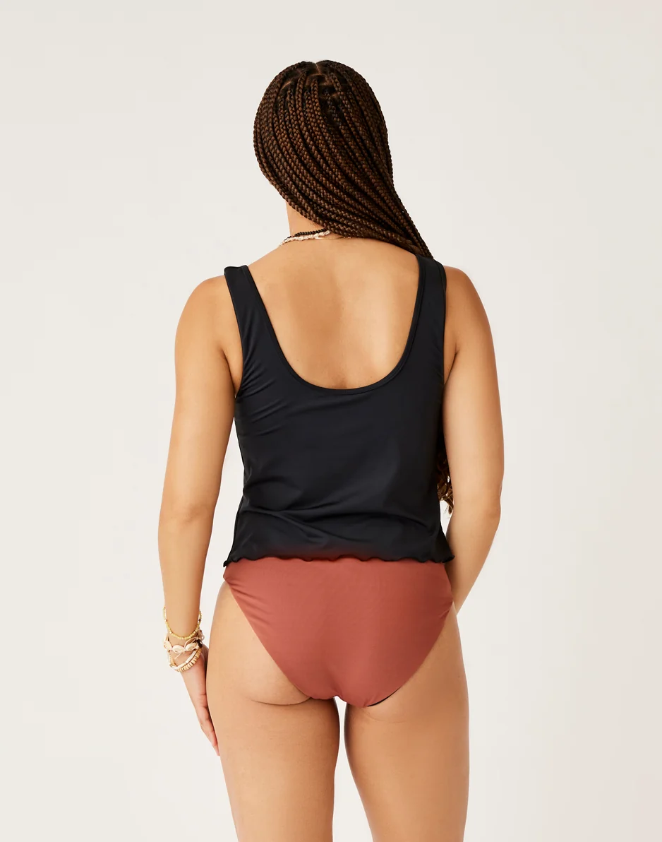 St. Barth Reversible Bottom: Penny/Black - FINAL SALE - Image 5