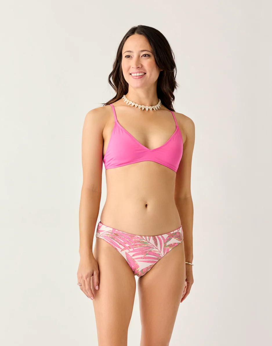 St. Barth Reversible Bottom: Pink Oasis/Hot Pink - FINAL SALE - Image 7