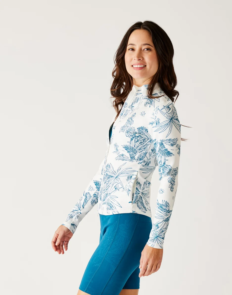 Stella Zip-Up Jacket: Cloud Scenic - FINAL SALE - Image 3