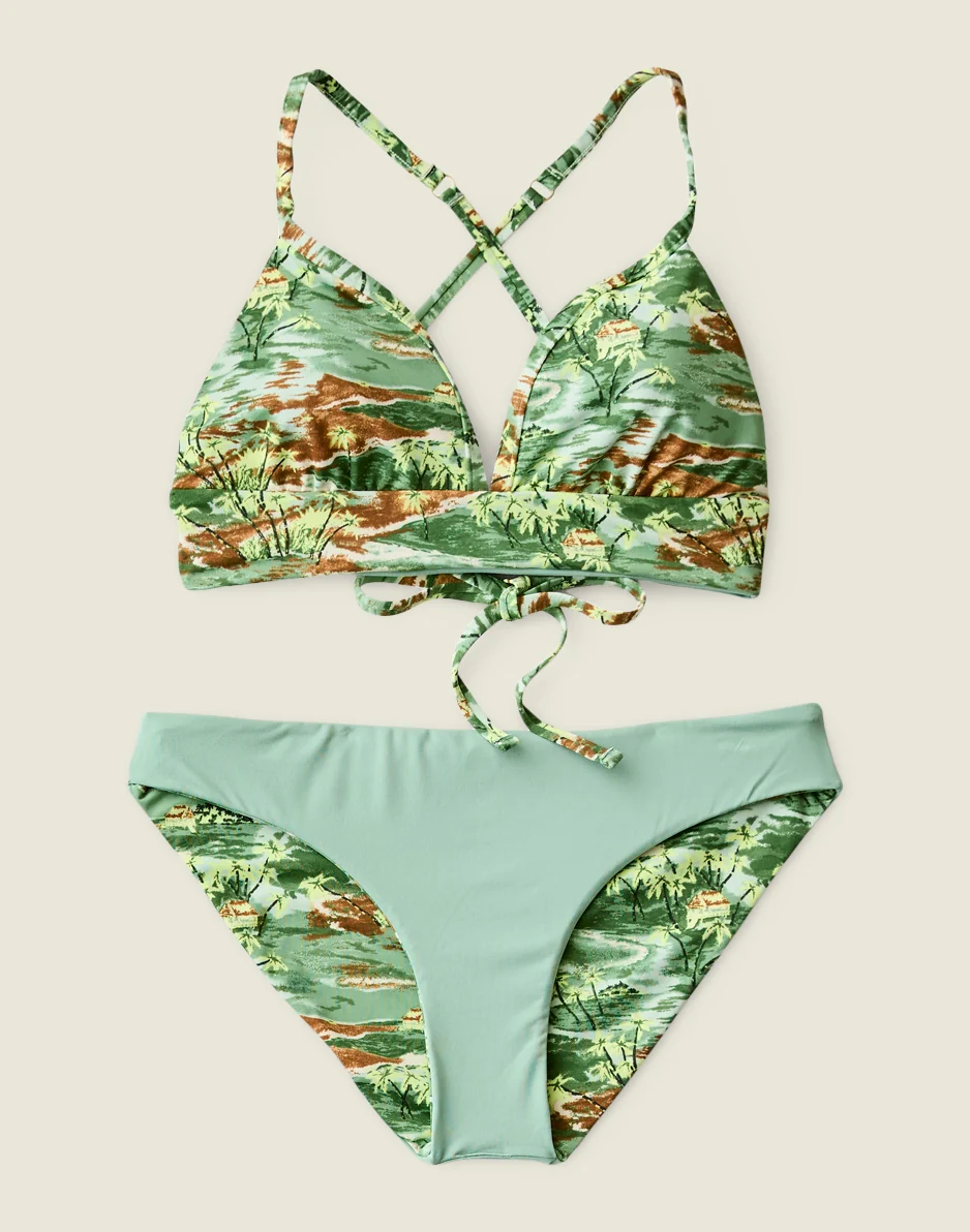 Stevie Reversible Top: Hula/Haze - FINAL SALE - Image 6