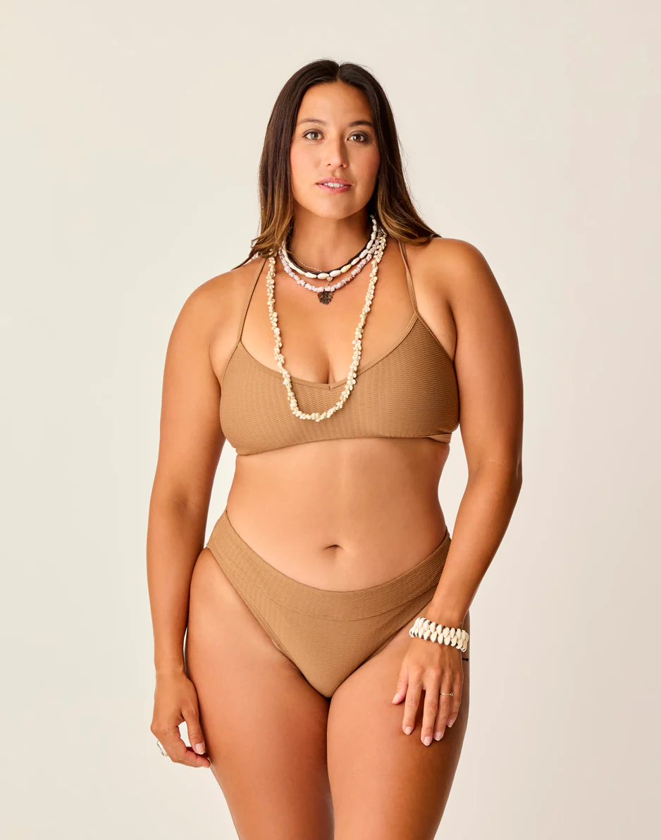 Stinson Bottom: Rum Texture - FINAL SALE