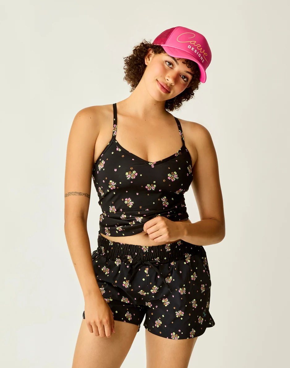 Stinson Tankini: Black Floret - FINAL SALE - Image 4