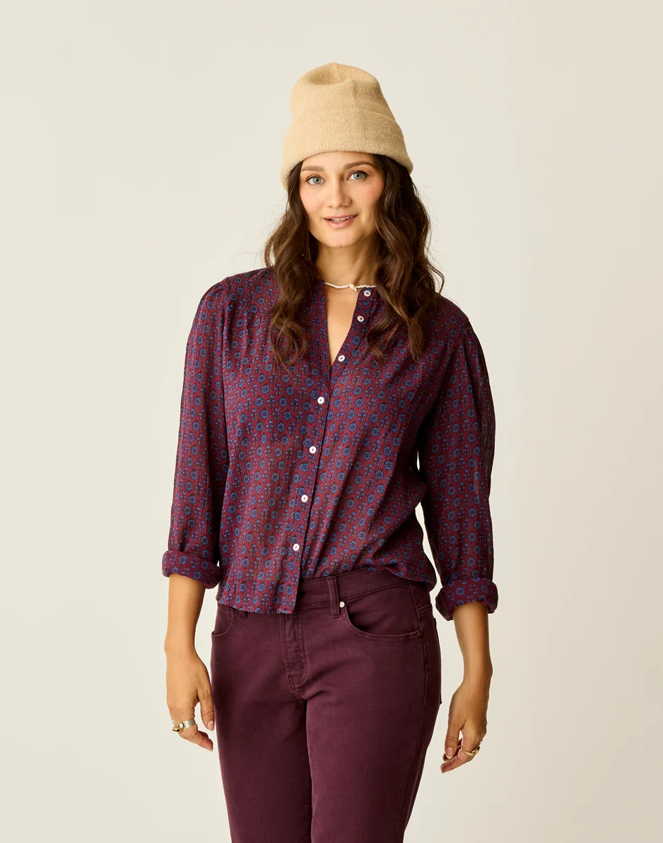 Tatum Gauze Top: Nirvana Batik - Image 2