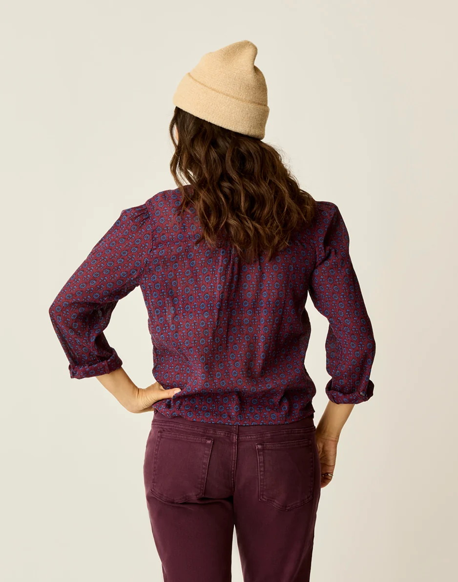 Tatum Gauze Top: Nirvana Batik - Image 4
