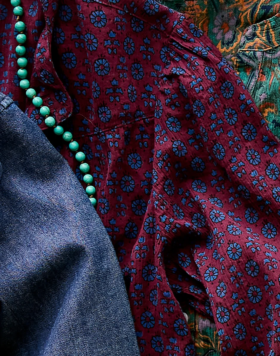 Tatum Gauze Top: Nirvana Batik - Image 5