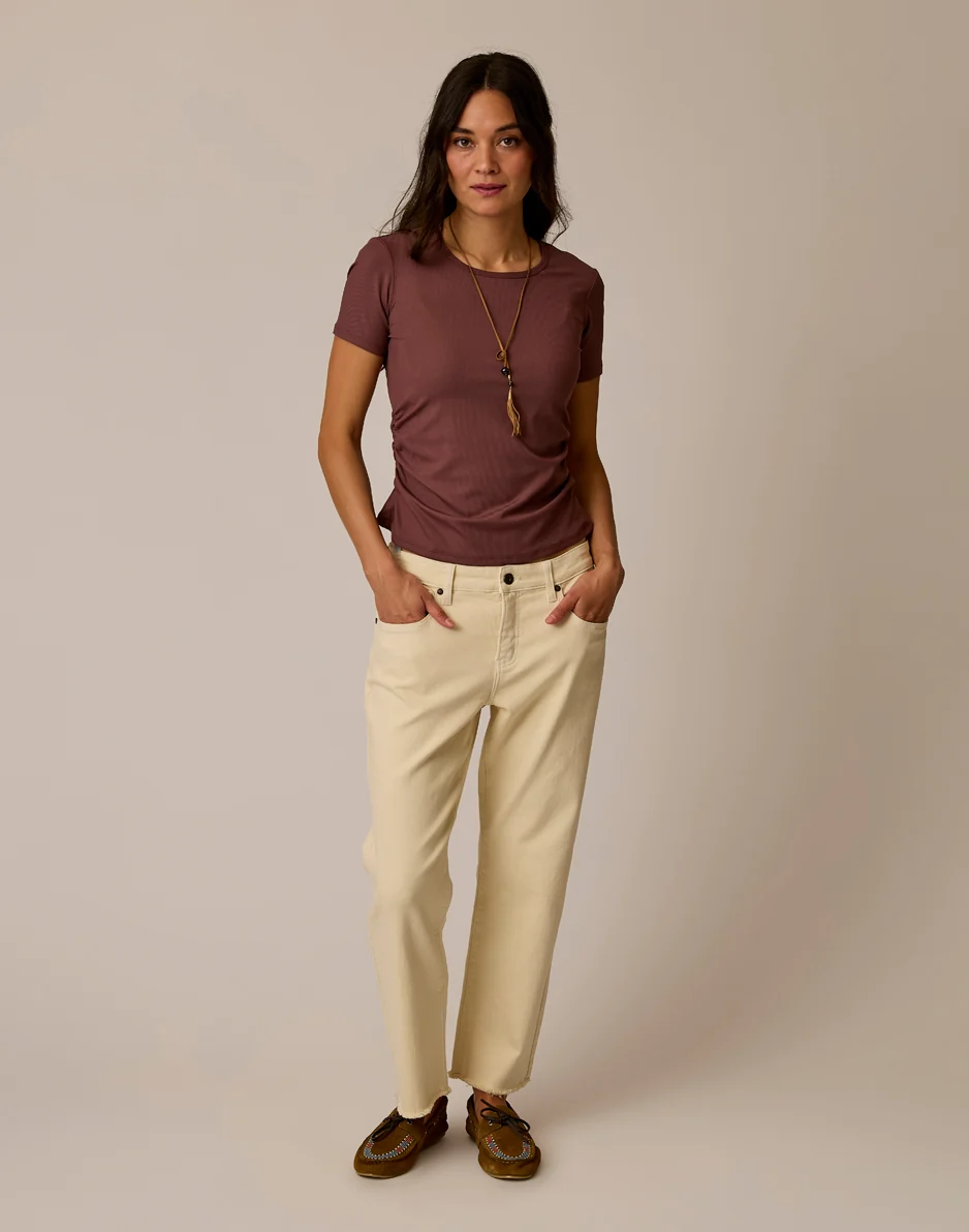 Vega Rib Tee 2.0: Coco - Image 4