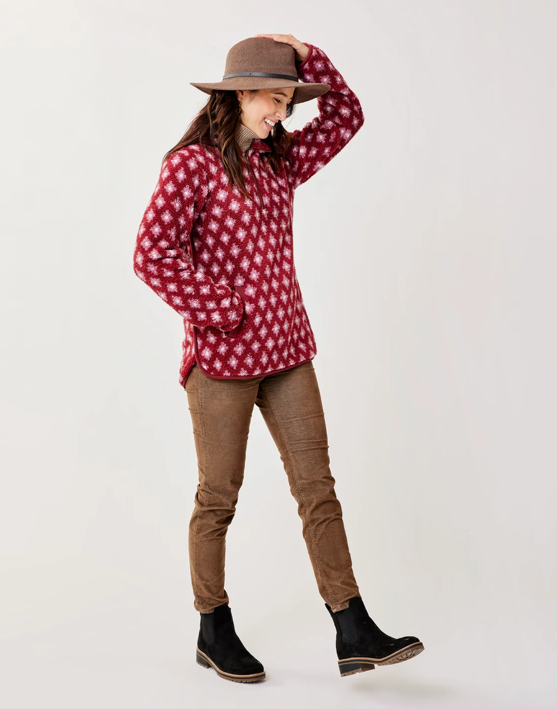 Westport Tunic: Brick Geo - Image 3