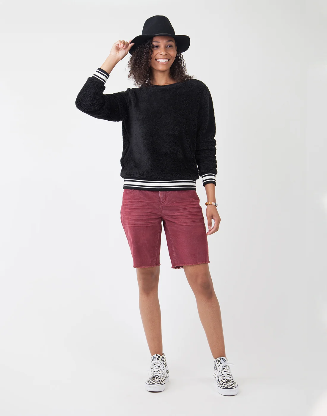 Windsor Top : Black - FINAL SALE - Image 3
