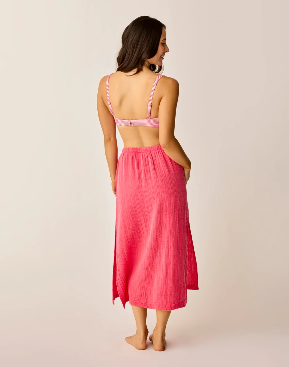Yara Gauze Skirt: Watermelon - Image 4