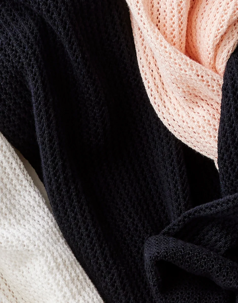 Zella Mesh Pullover: Black - Image 6