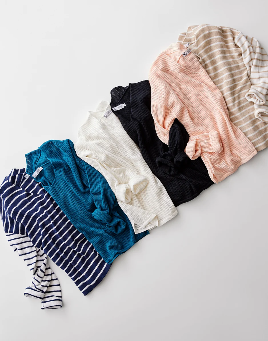 Zella Mesh Pullover: Cloud - Image 6