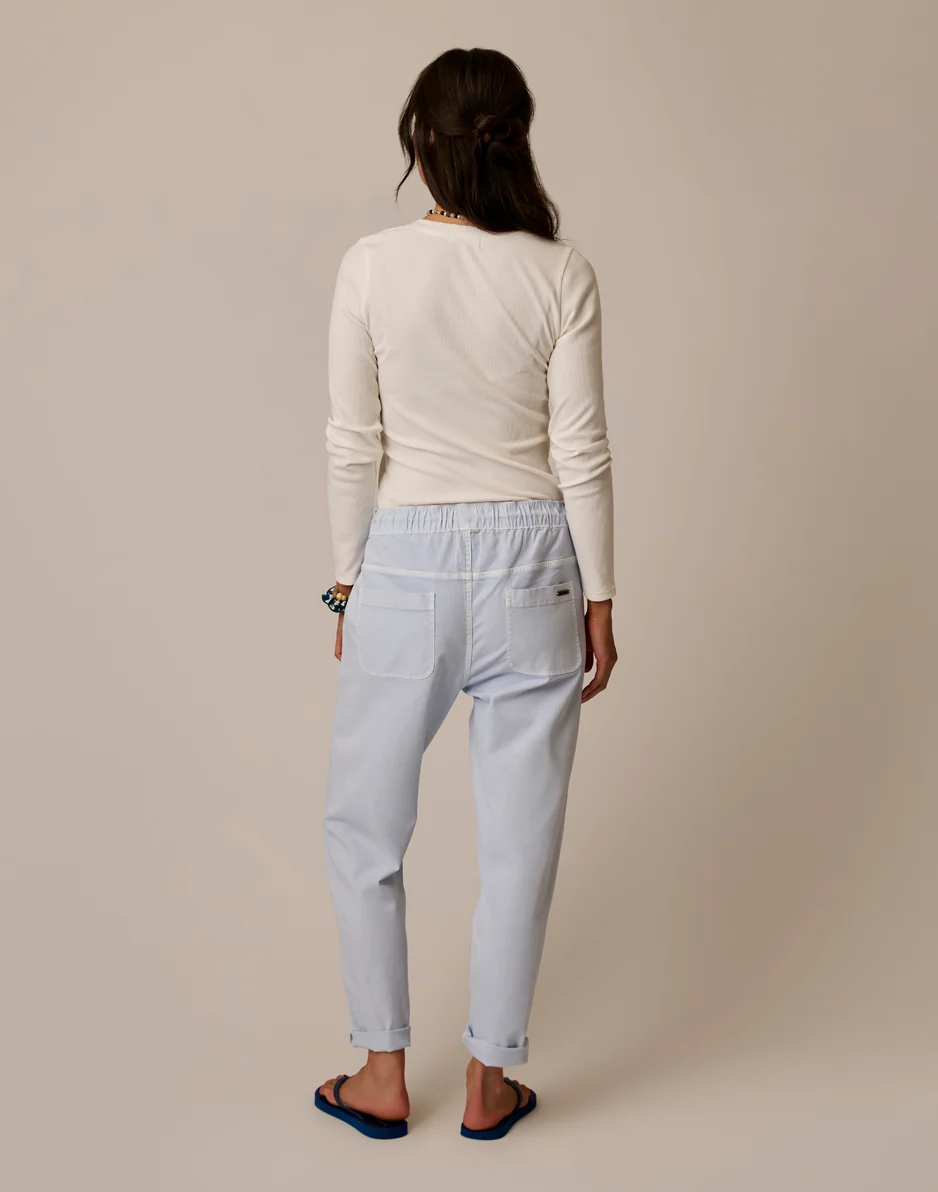 Zoe Twill Pant: Arctic - Image 5