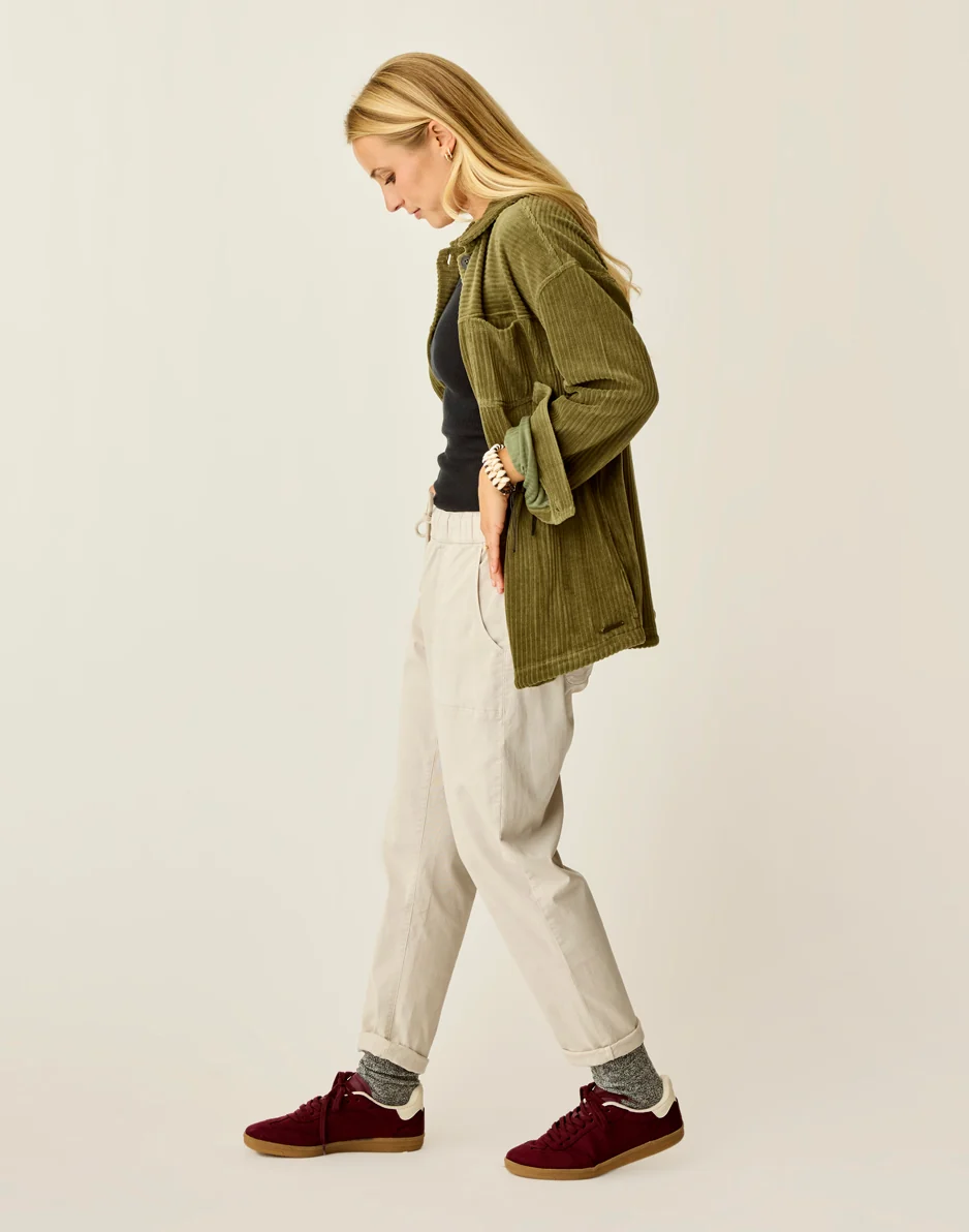 Zoe Twill Pant: Birch - Image 3