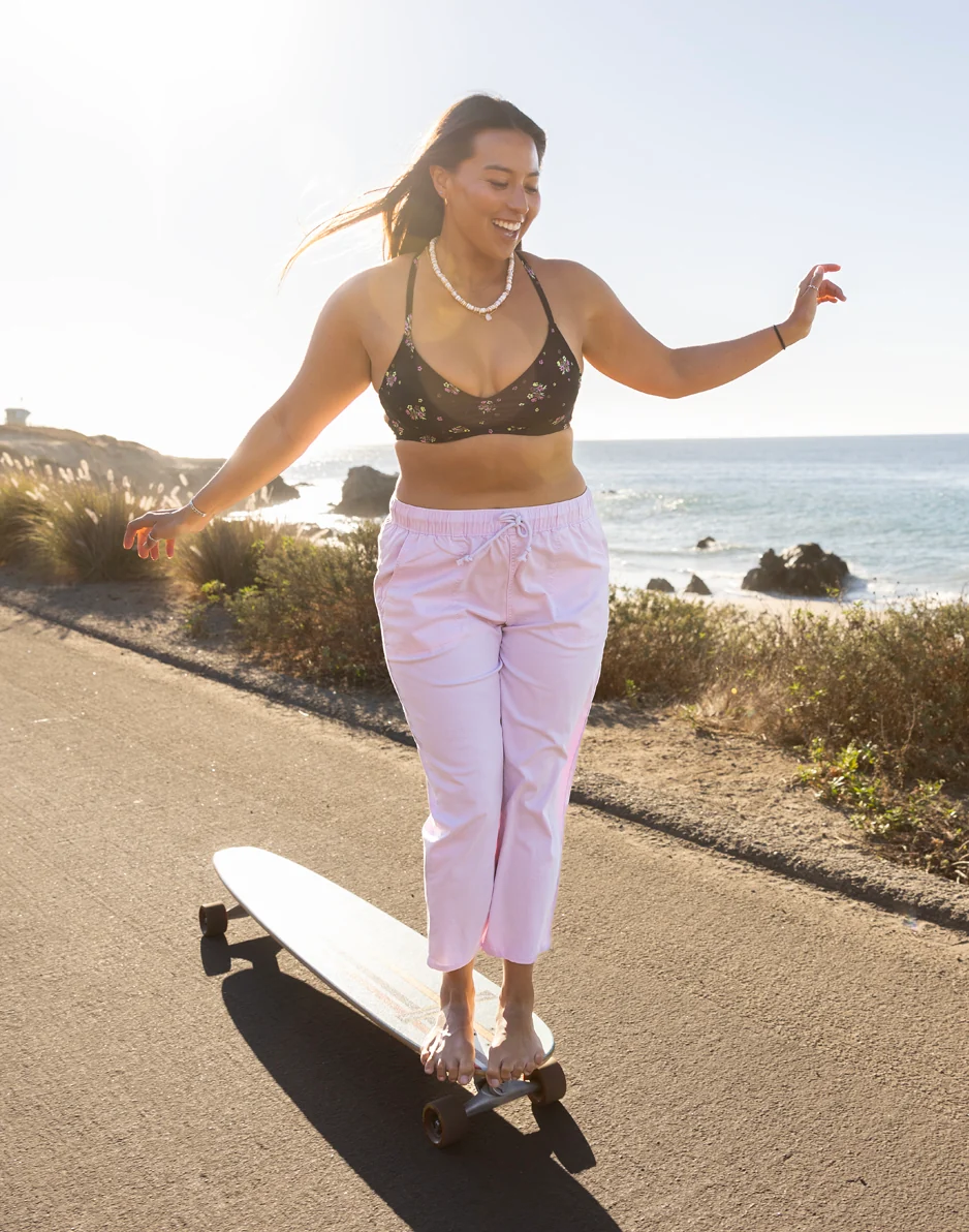 Zoe Twill Pant: Dawn - FINAL SALE - Image 2