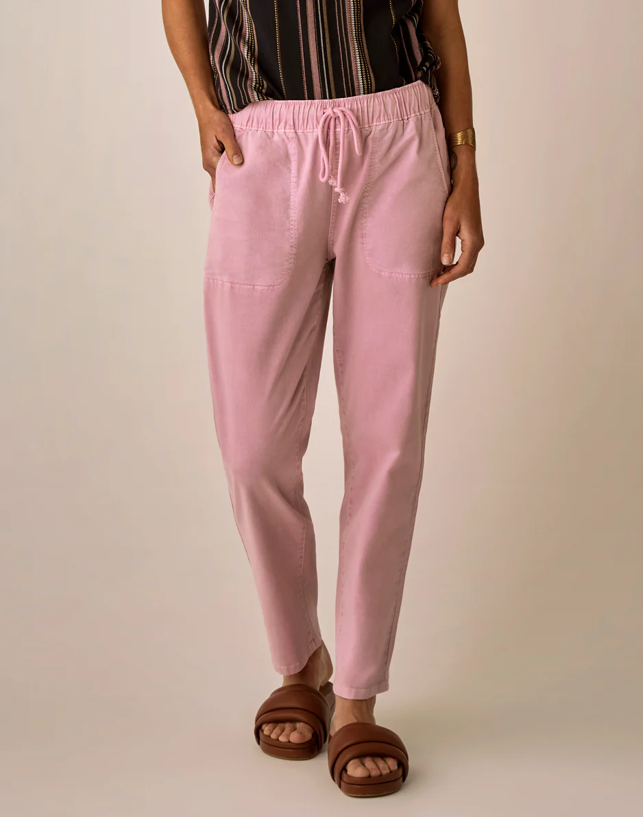 Zoe Twill Pant: Light Dusk - Image 2