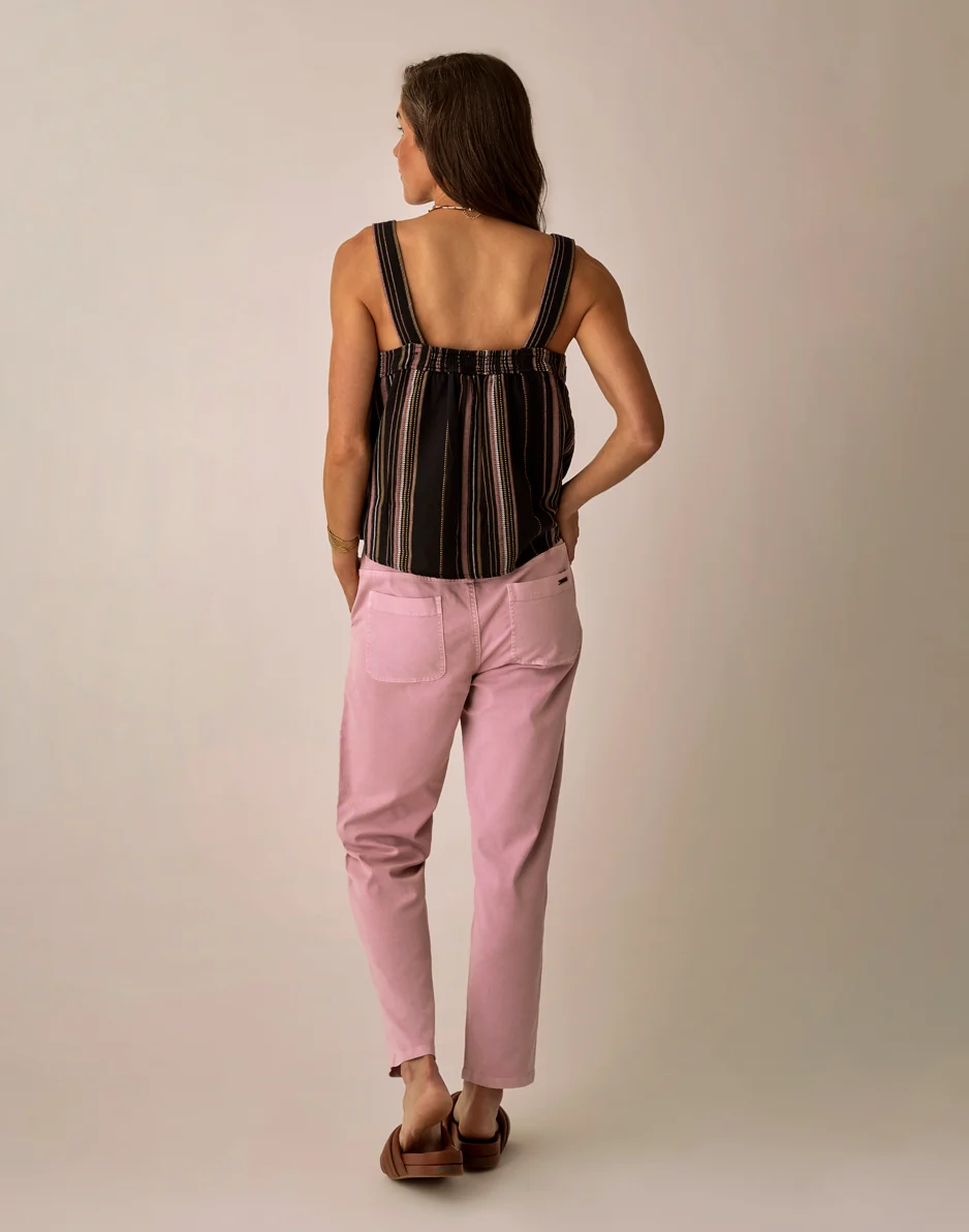 Zoe Twill Pant: Light Dusk - Image 4