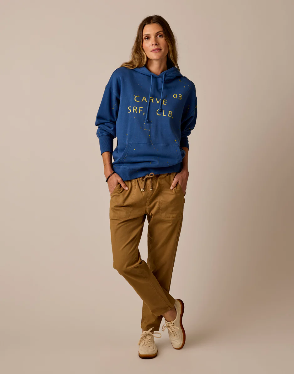 Zoe Twill Pant: Walnut - Image 3